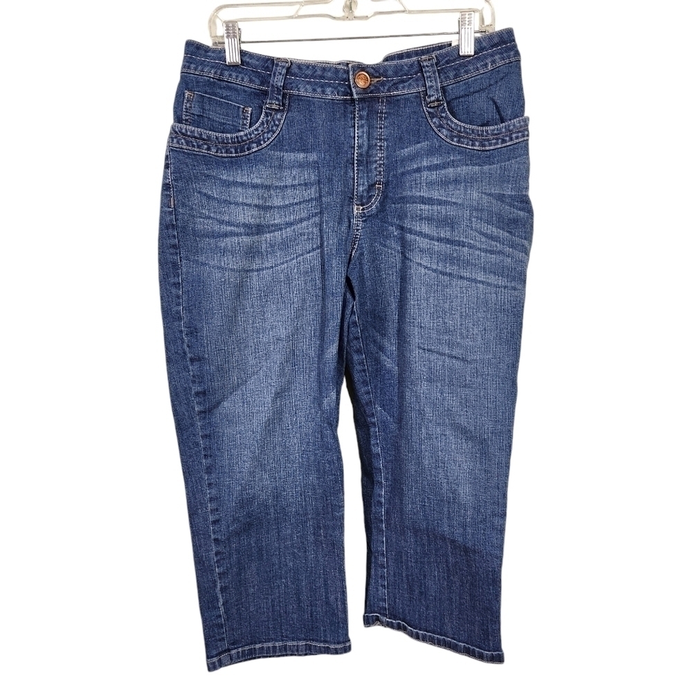 Lee Slender Secret Jean Capris, sz 14